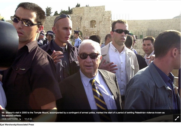 WSJ Sharon slide Temple Mount