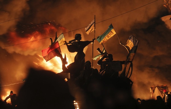 The Pictures Standing Out: Kiev Afire