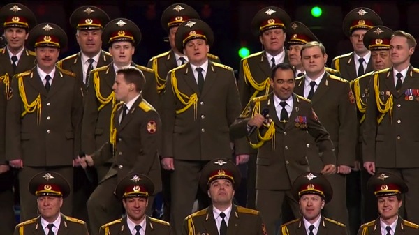 Russian Police Choir Olympics 1