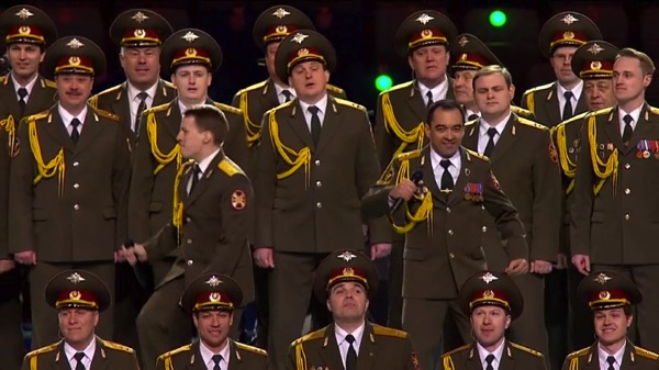 Russian Police Choir Olympics 1