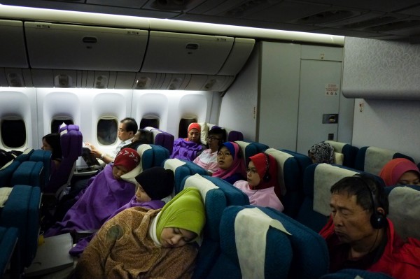 Aboard Malaysia Air Flight 370