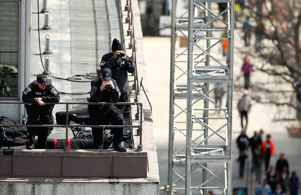 Marathon rooftop patrol Getty