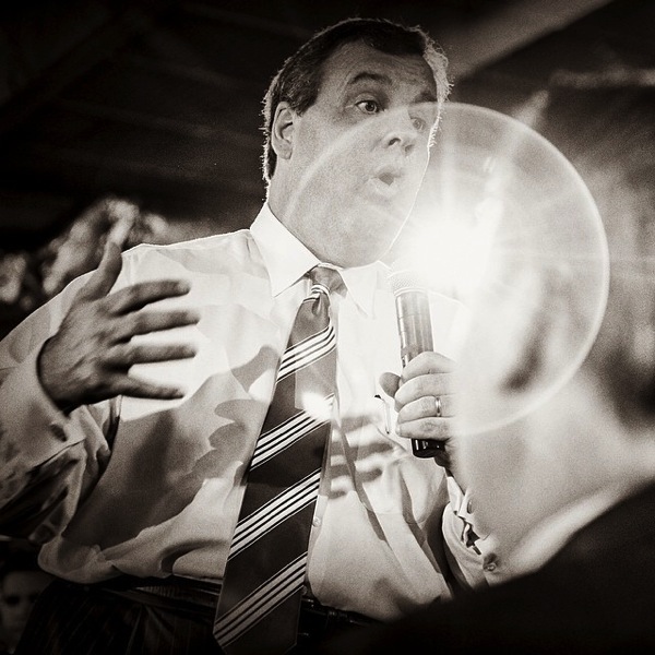 Mark Peterson Chris Christie bubble