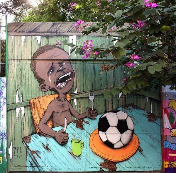 World Cup Picture of the Week: You Can't Eat Soccer Balls