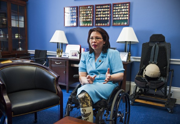 War, Politics and Disability: Tammy Duckworth's VA Scandal Interview Photo