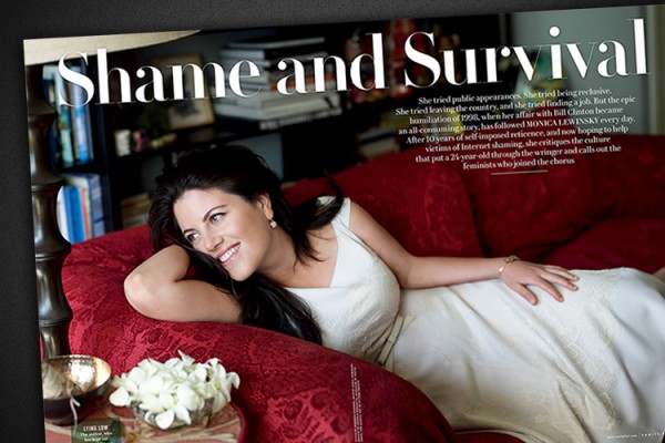 That Vanity Fair Monica Lewinsky Spread: Black and White and Re(a)d All Over