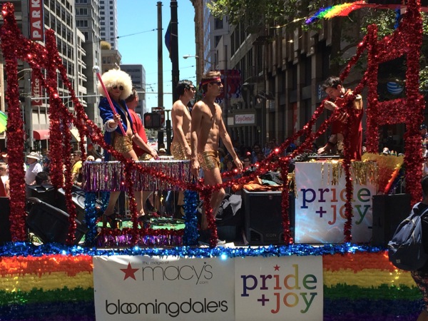 Corporate Gay Pride. (Let's Just Say, Not What I Expected in SF Yesterday.)
