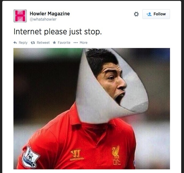 Thoughts on the Suarez Bite at the World Cup … and How Social Media Swallowed Him Whole