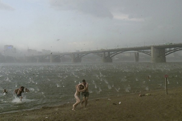 The Skies These Days are a Fiery Hail