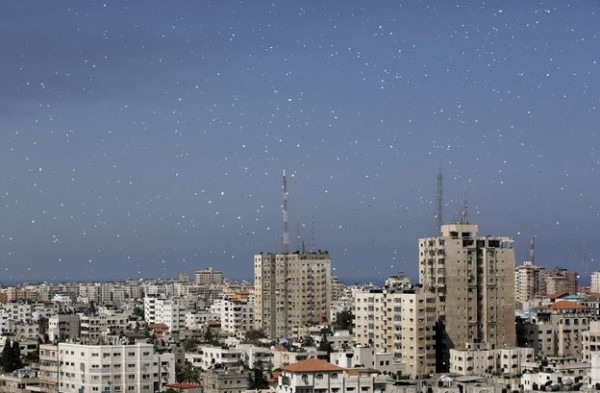 Thoughts on That Beautiful Gaza "Leaflet Sky"