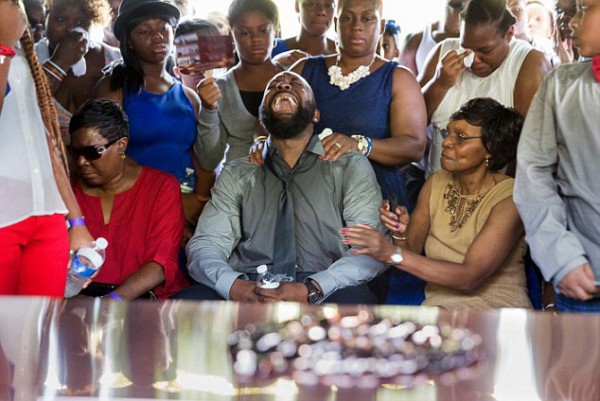 What That Picture From Michael Brown's Funeral Does That Few Photos Ever Do