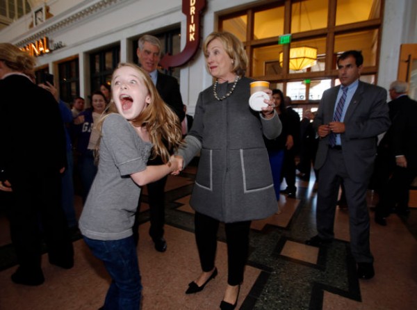 The Battle for Fangirls '16. Or: "Look Dad, it’s Hillary Fuckang Clintaaaaaaaan!!!!"