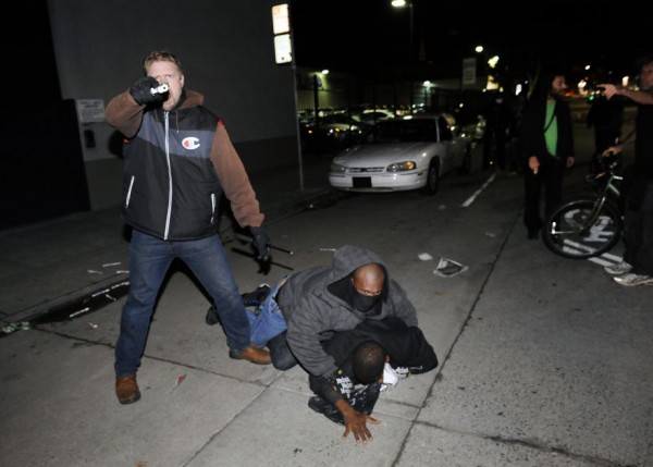 About the Photo (I Mean, Photos) of the Undercover Cop Pulling His Gun on Oakland Protesters
