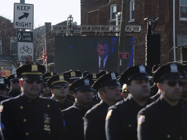 Minchillo de Blasio Ramos funeral