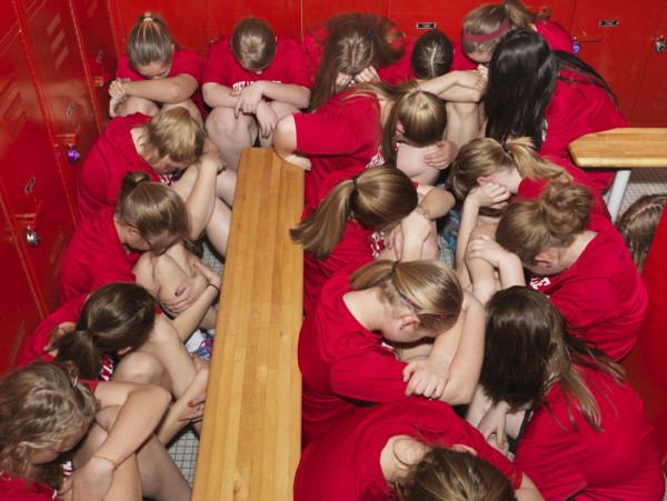 More Best Photos: Alec Soth's Red and White School Shooting Drill