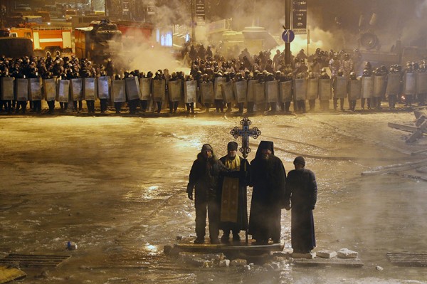 Priests and Protests: Looking Back on the Photography from Kiev Square