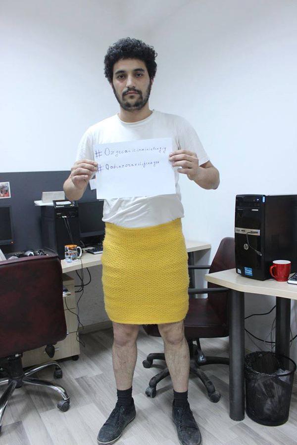 On Men Cross-Dressing in Kabul, Istanbul in Support of Women's Rights