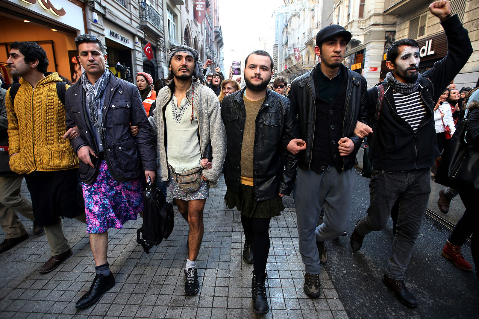On Men Cross Dressing In Kabul Istanbul In Support Of Women S