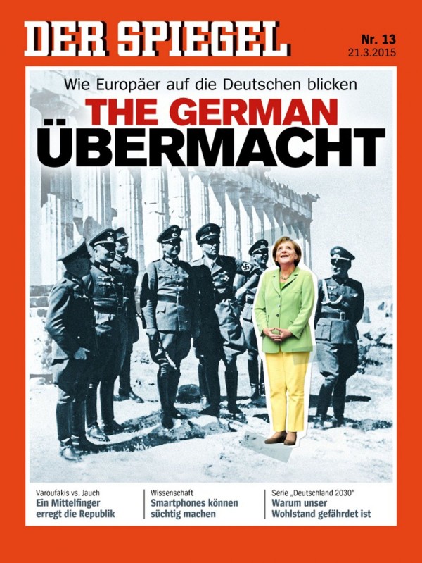 On Der Spiegel's Jolly “Angela Merkel and the 7 Nazis” Cover