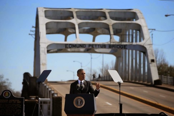Milestone Optics: Obama’s Pettus Bridge Vs. Bush’s Mission Accomplished