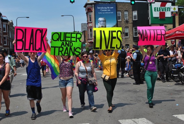 Black lives matter pride