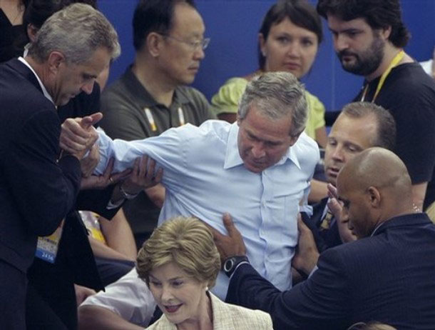 Is Bush Hitting The Sauce … And Does The Distinction Really Matter At This Point?