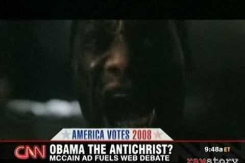 Obama The Antichrist  (Channelled By CNN)