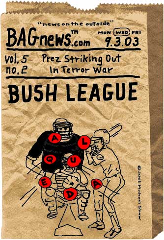 Bush Out Of His League (Or: Terrorism Fight Going From Bat To Worse)