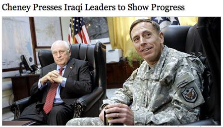 Cheney In Baghdad: The Progress Of No Progress