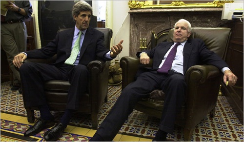 Kerry-McCain '02 (Or:The McCain Slouch)