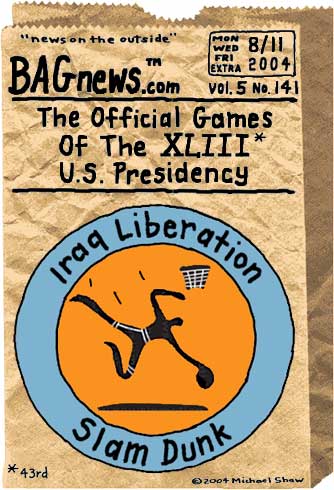 The Official Games of the 43rd U.S. Presidency — (with apologies to the Olympic Basketball competition)