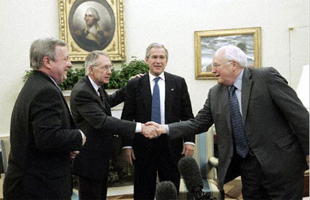 Harry-Reid-George-Bush