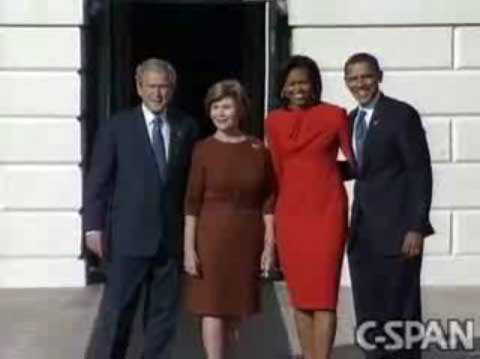 Obama – Bush White House Visit: What Was Laura’s Problem?