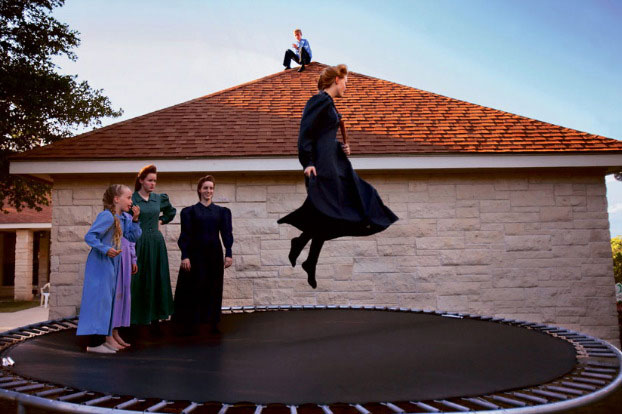  image 2: Stephanie Sinclair/VII Network, for The New York Times. caption: In July, members of the Fundamentalist Church of Jesus Christ of Latter-day Saints played outside their home in New Braunfels, Tex., three months after the breakaway Mormon sect’s ranch in Eldorado, Tex., was raided by the state authorities)