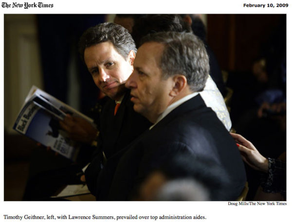NYT-Geithner-Summers