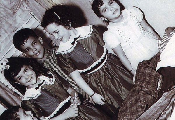 A young Sonia Sotomayor is pictured with her sister Miriam and cousins, in this undated family photograph released by the White House on May 26, 2009. President Barack Obama nominated Judge Sotomayor to the U.S. Supreme Court  on Tuesday, selecting a woman who would be the court's first Hispanic justice and a liberal who is unlikely to change its ideological balance. REUTERS/The White House/Handout (UNITED STATES POLITICS CRIME LAW SOCIETY) FOR EDITORIAL USE ONLY. NOT FOR SALE FOR MARKETING OR ADVERTISING CAMPAIGNS. IN BLACK AND WHITE ONLY