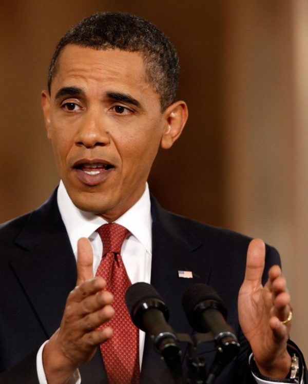 WASHINGTON - JULY 22: U.S. President Barack Obama answers a question during a news conference in the East Room of the White House July 22, 2009 in Washington, DC. Obama continued to press his case for health care reform during the prime time televised event. (Photo by Chip Somodevilla/Getty Images)