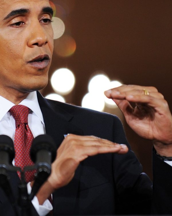 US President Barack Obama answers a question during a news conference about health care in the East Room of the White House in Washington, DC, on July 22, 2009. Obama vowed to push affordable healthcare reform through this year and keep it from swelling the US deficit in a fresh bid to convince Americans to back his ambitious plan. AFP PHOTO/Jewel SAMAD (Photo credit should read JEWEL SAMAD/AFP/Getty Images)