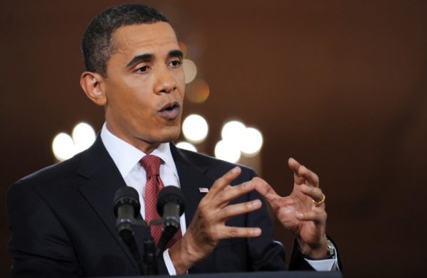 US President Barack Obama answers a question during a news conference about health care in the East Room of the White House in Washington, DC, on July 22, 2009. Obama vowed to push affordable healthcare reform through this year and keep it from swelling the US deficit in a fresh bid to convince Americans to back his ambitious plan. AFP PHOTO/Jewel SAMAD (Photo credit should read JEWEL SAMAD/AFP/Getty Images)