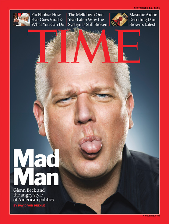 Glen Beck’s Organ. TIME’s Dime.