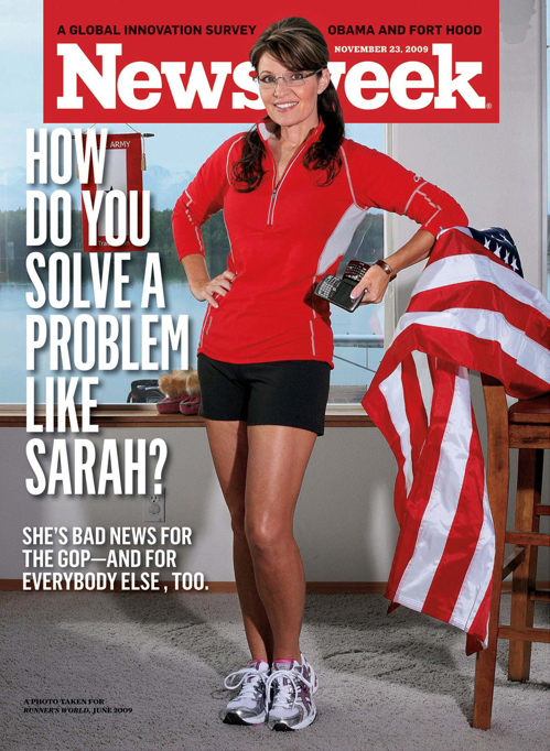 Newsweek Gives Cover Girl Palin A Dressing Down