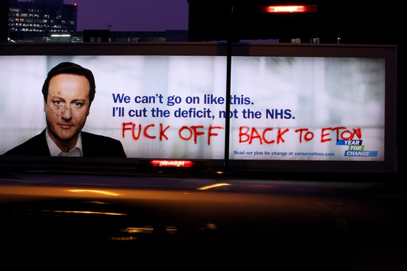 David Cameron billboard