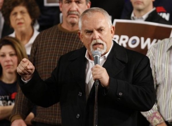 John Ratzenberger, Scott Brown, Martha Coakley, Edward Kennedy, Joe Kennedy