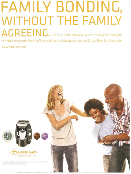 Family Bonding coffee ad
