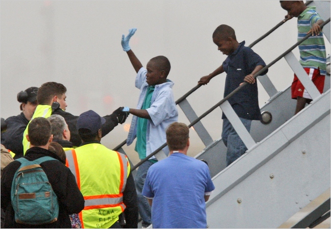 "If you had seen the faces of those children as we loaded them onto the airplane, you wouldn’t have asked a lot of questions, either.” (Gov. Rendell)
