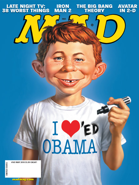 I Loved Obama Mad Magazine Cover