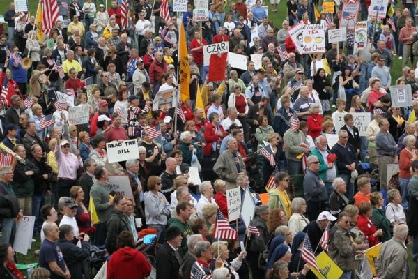 Tea Party Crowd