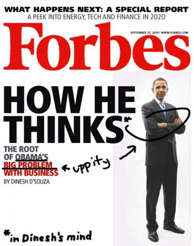 More Dinesh: Forbes Touts "Kenyan Neo-Colonial" Attack in Name of the Business Community
