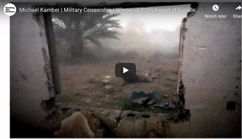 Mike Kamber: Military Censorship — (Update: Winner of POYi Award of Excellence)