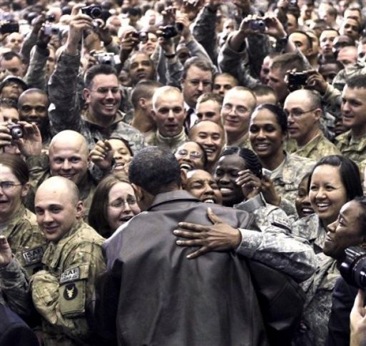 There Will Be Hugs: Obama In Afghanistan